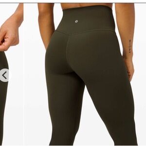 lululemon athletica High-Rise Olive Green Align Leggings